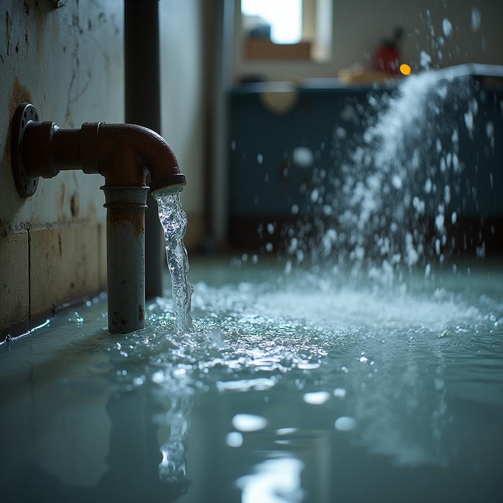 a dramatic scene of a flooded bathroom or kitchen with water spilling from a burst pipe the focus i 3lq9k2a4ticap0mqd17k 3